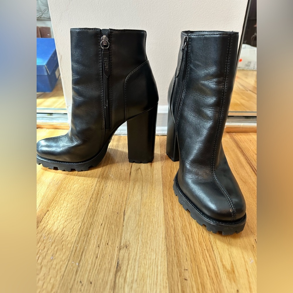 SCHUTZ Lug Sole Ankle Boot